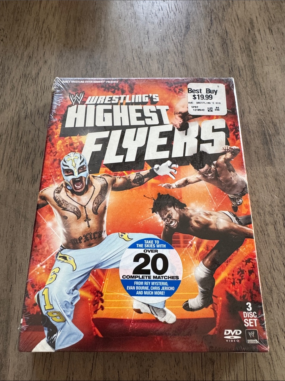 WWE Highest Flyers DVD Set - Orange & White